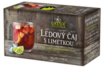 Ledový čaj s limetkou 40 g Grešík 